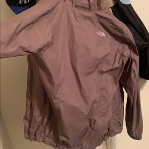 The Northface Raincoat. Brown. Medium.
